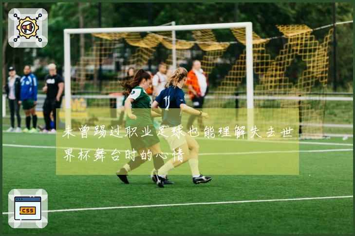 未曾踢过职业足球也能理解失去世界杯舞台时的心情